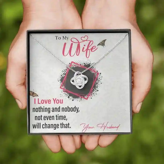 Most Heart Warming Gift For Wife - Interstellar Solitaire Necklace