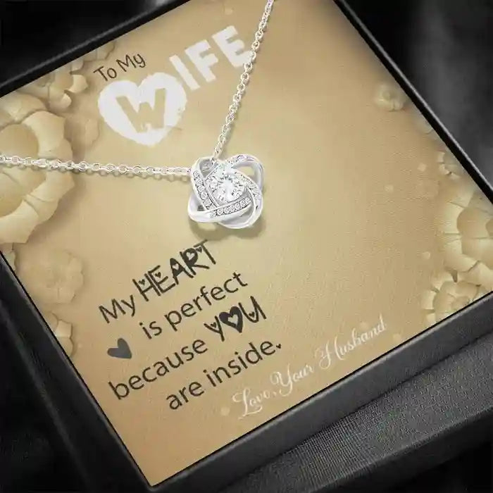 Beautiful Gift For My Lovely Wife - Interstellar Solitaire Necklace