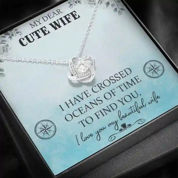 Beautiful Gift For My Cute - Interstellar Solitaire Necklace