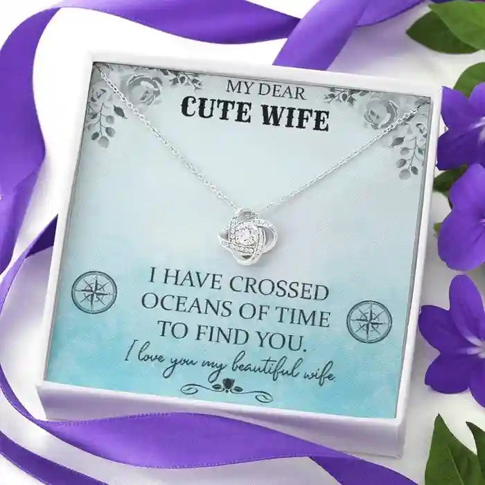 Beautiful Gift For My Cute - Interstellar Solitaire Necklace