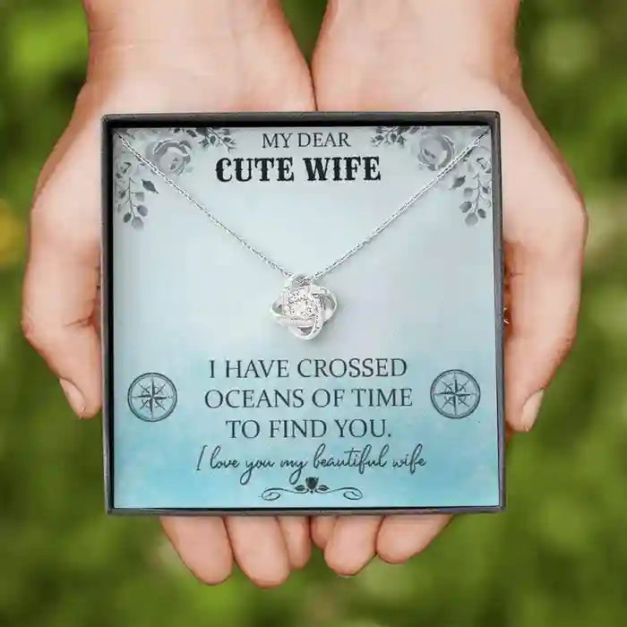 Beautiful Gift For My Cute - Interstellar Solitaire Necklace