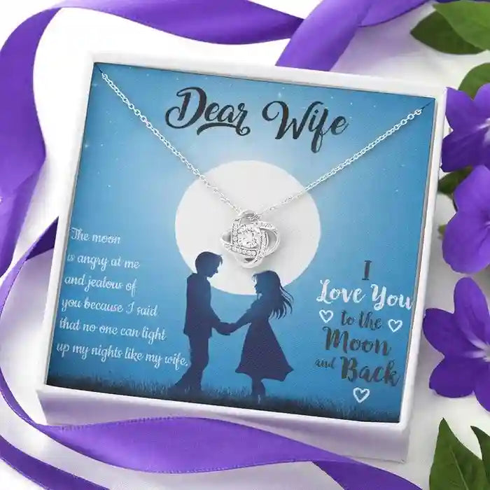 Lovely Gift For My Better Half - Interstellar Solitaire Necklace