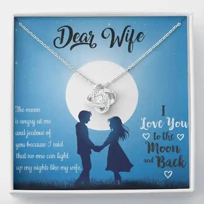 Lovely Gift For My Better Half - Interstellar Solitaire Necklace