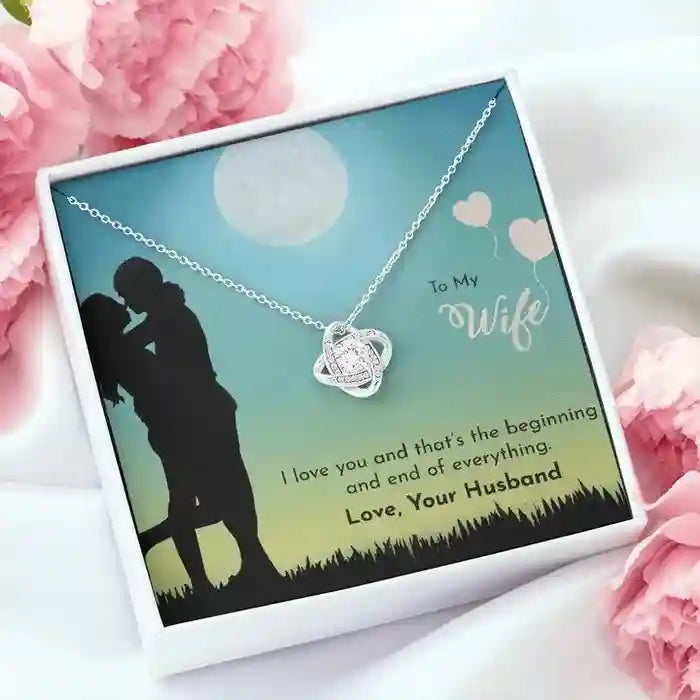 Amazing Gift For My Beautiful Wife - Interstellar Solitaire Necklace