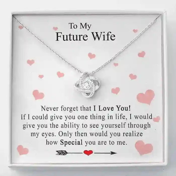 Beautiful Gift For Your Girlfriend/Fiance - Interstellar Solitaire Necklace