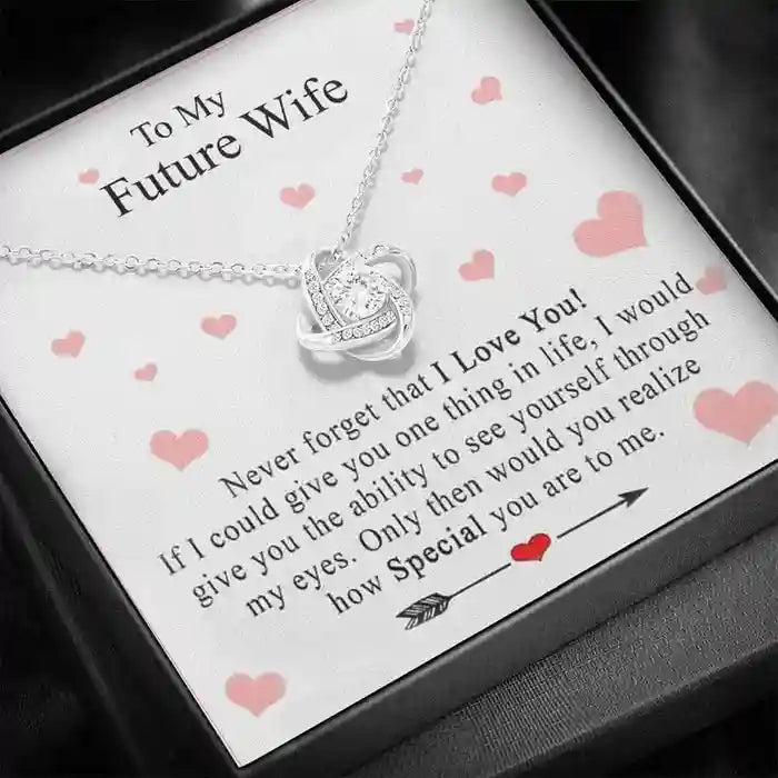 Beautiful Gift For Your Girlfriend/Fiance - Interstellar Solitaire Necklace