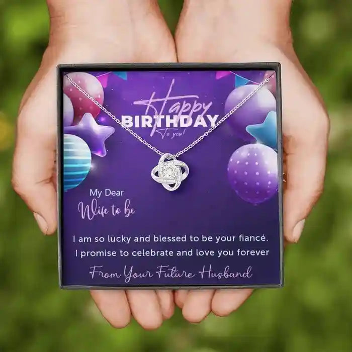 Best Birthday Gift For Girlfriend/Fiance - Interstellar Solitaire Necklace