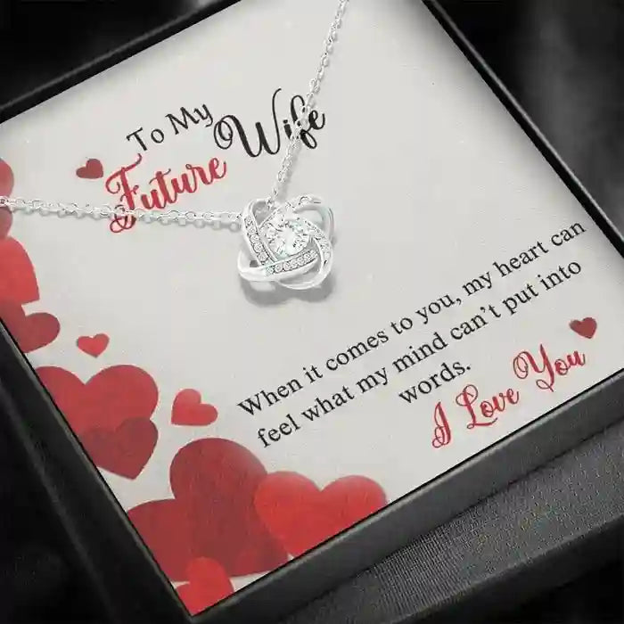 Beautiful Gift For Girlfriend/Fiance - Interstellar Solitaire Necklace