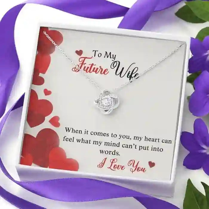 Beautiful Gift For Girlfriend/Fiance - Interstellar Solitaire Necklace