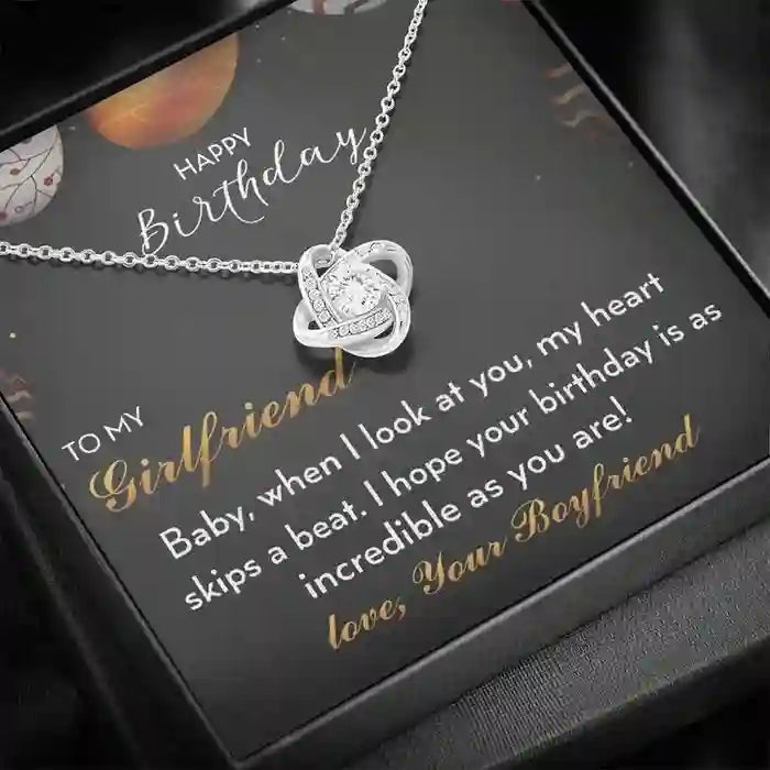 Best Birthday Gift Ever For Girlfriend - Interstellar Solitaire Necklace
