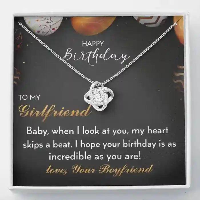 Best Birthday Gift Ever For Girlfriend - Interstellar Solitaire Necklace