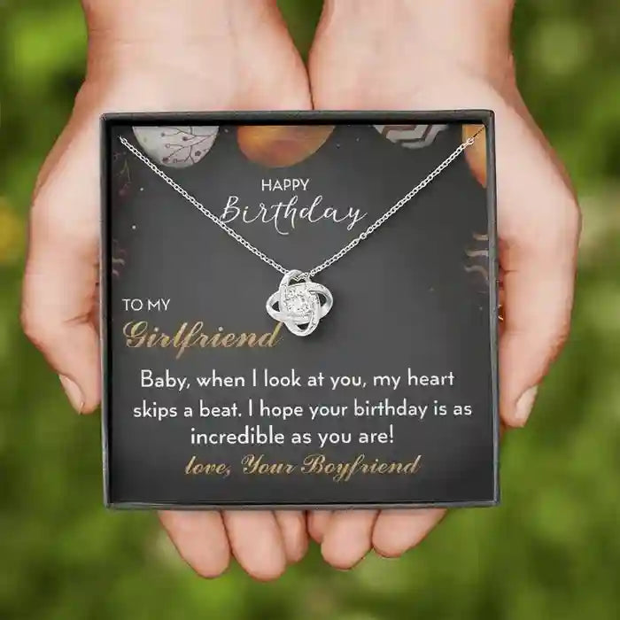 Best Birthday Gift Ever For Girlfriend - Interstellar Solitaire Necklace