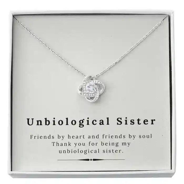 Unique Gift For Your Sister - Interstellar Solitaire Necklace
