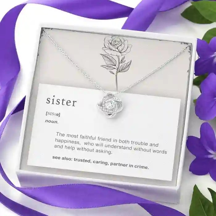 Perfect Gift For Sister - Interstellar Solitaire Necklace
