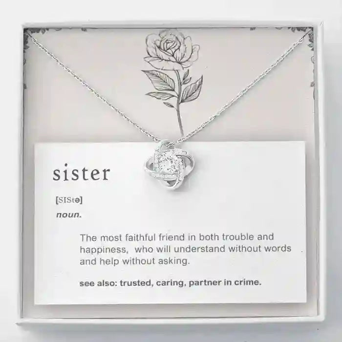 Perfect Gift For Sister - Interstellar Solitaire Necklace