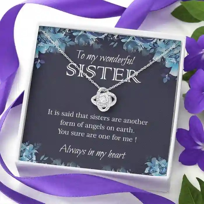 Unique Gift For Your Sister - Interstellar Necklace