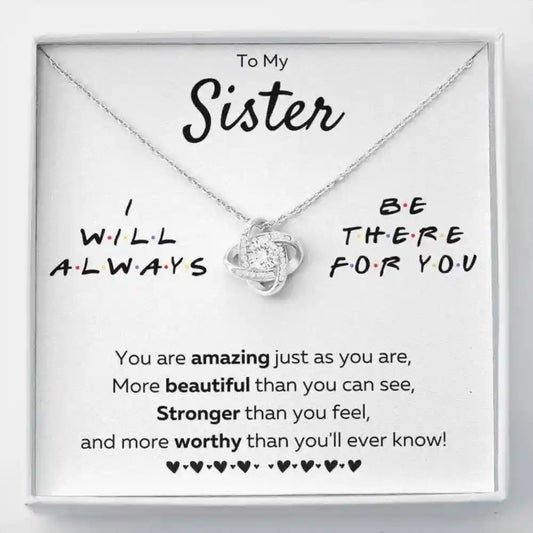 Lovely Gift For Sister - Interstellar Solitaire Necklace