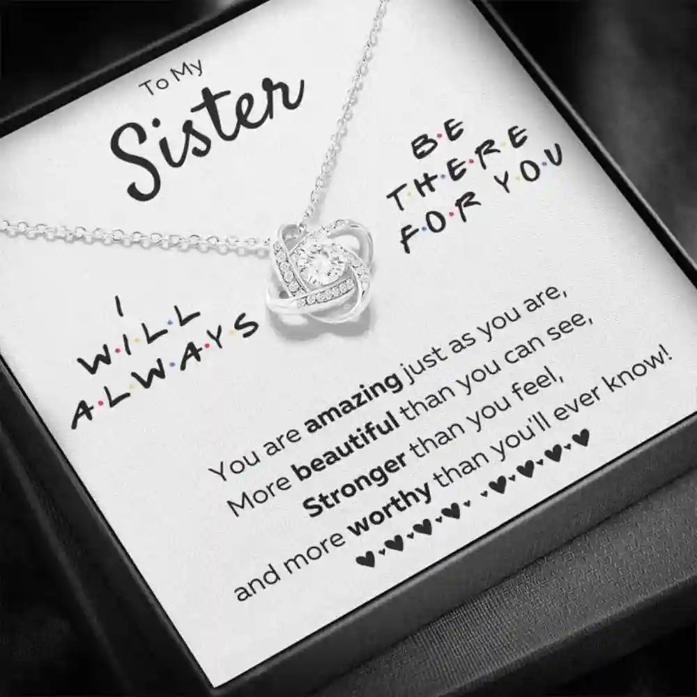 Lovely Gift For Sister - Interstellar Solitaire Necklace