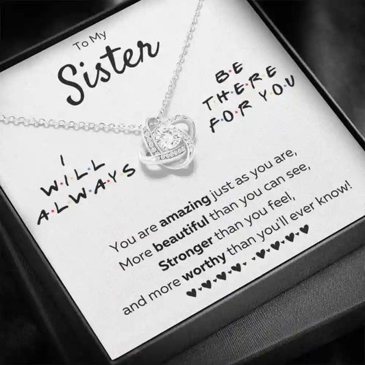 Lovely Gift For Sister - Interstellar Solitaire Necklace