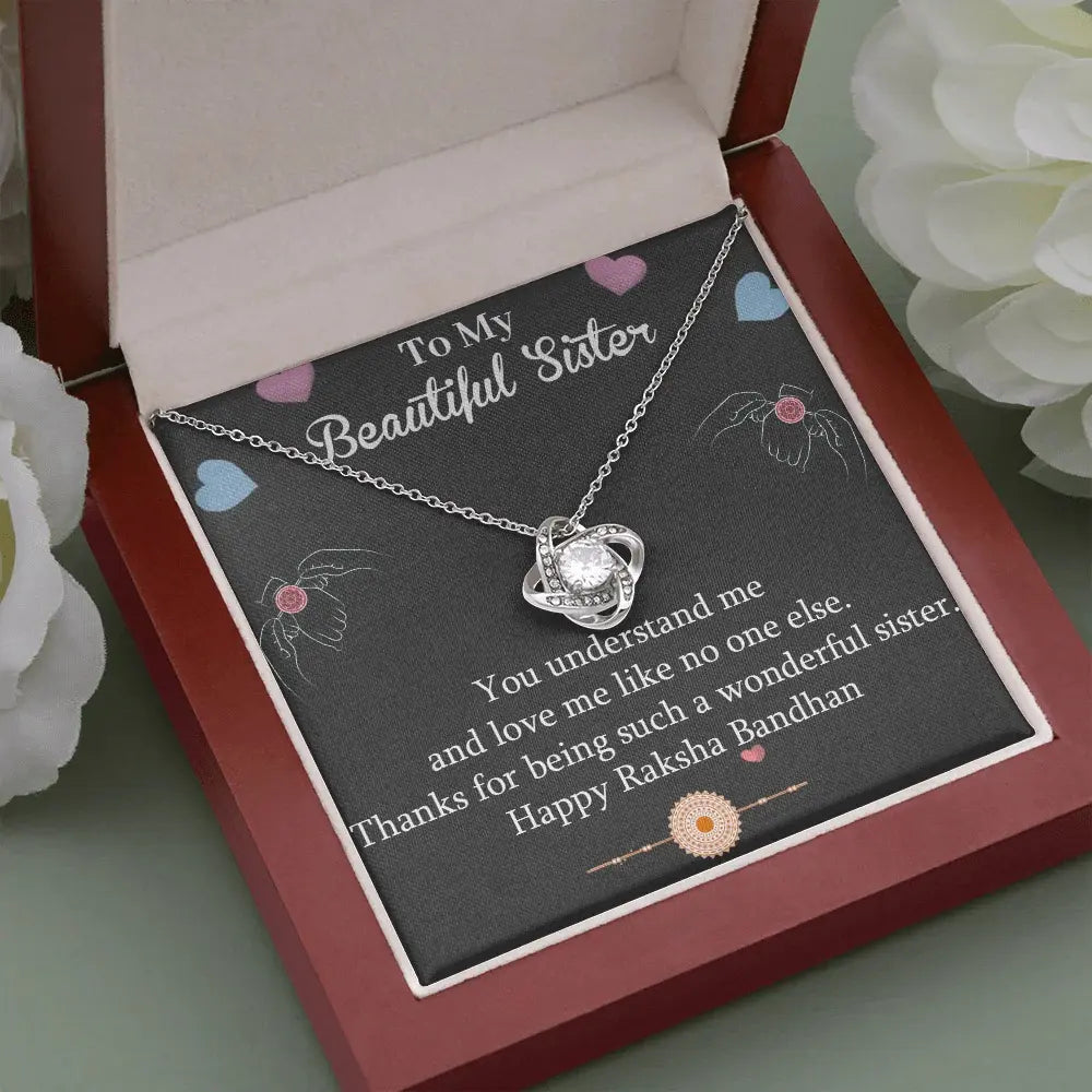 Raksha Bandhan Gift For Sister - Interstellar solitaire Necklace