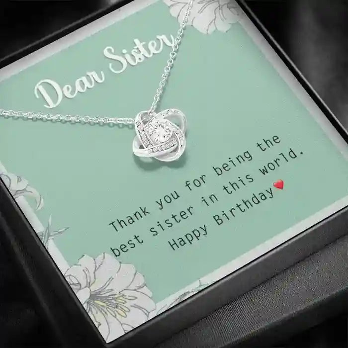 Gift to Your Dear Sister - Interstellar Solitaire Necklace