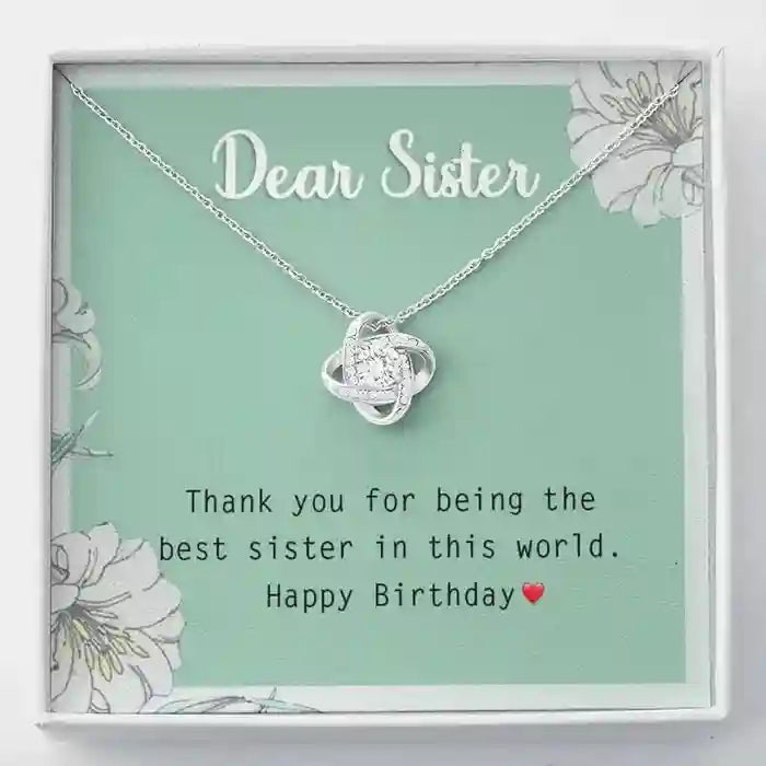 Gift to Your Dear Sister - Interstellar Solitaire Necklace