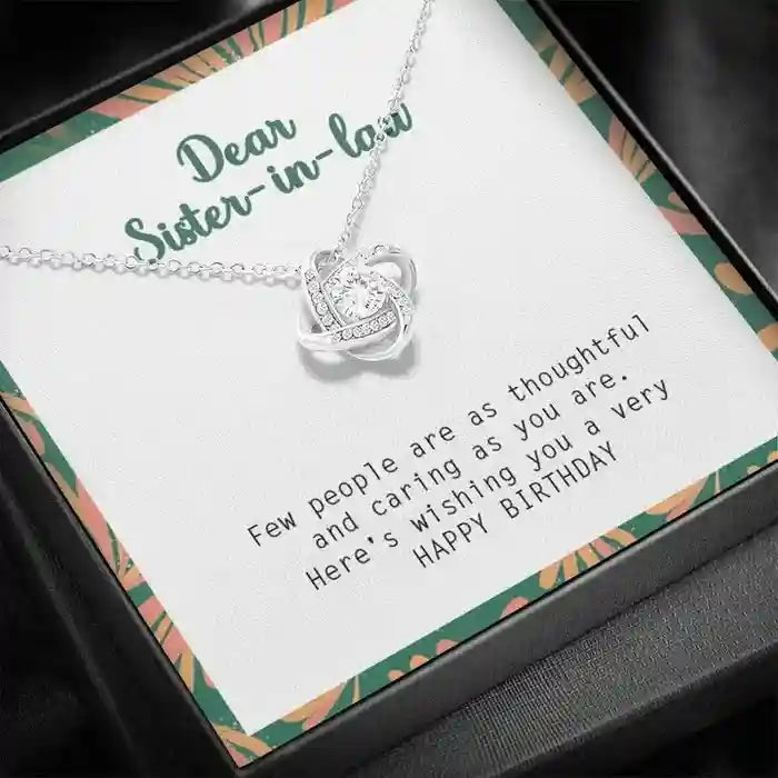 Special Gift For Sister In Law - Interstellar Solitaire Necklace