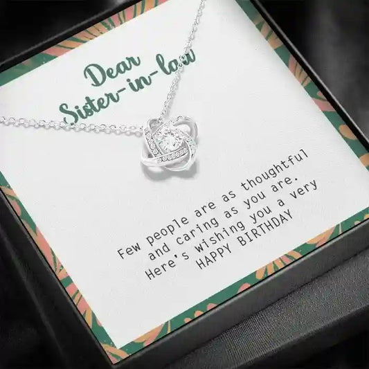 Special Gift For Sister In Law - Interstellar Solitaire Necklace