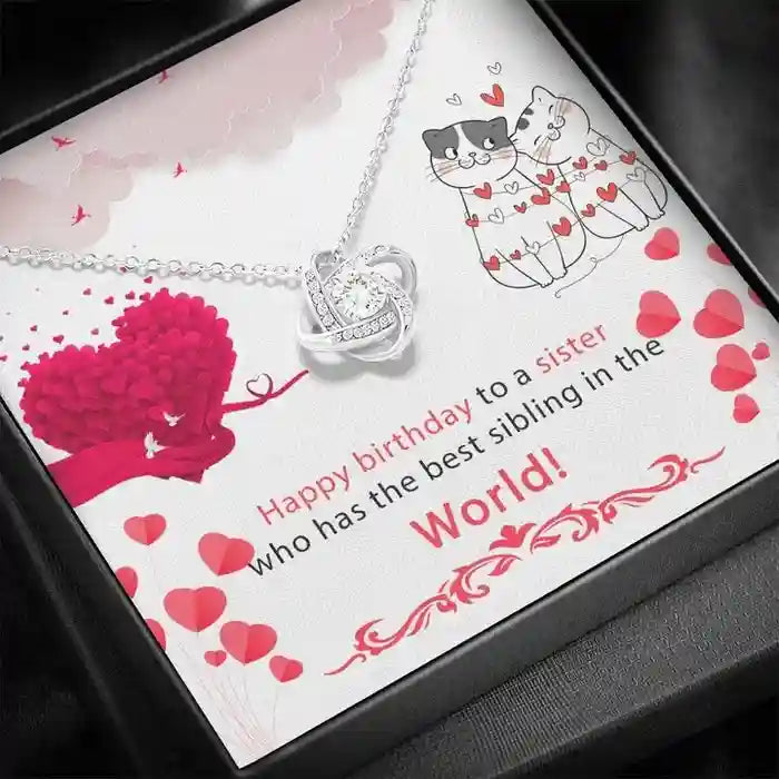 Beautiful Birthday Gift For Sister - Interstellar Solitaire Necklace