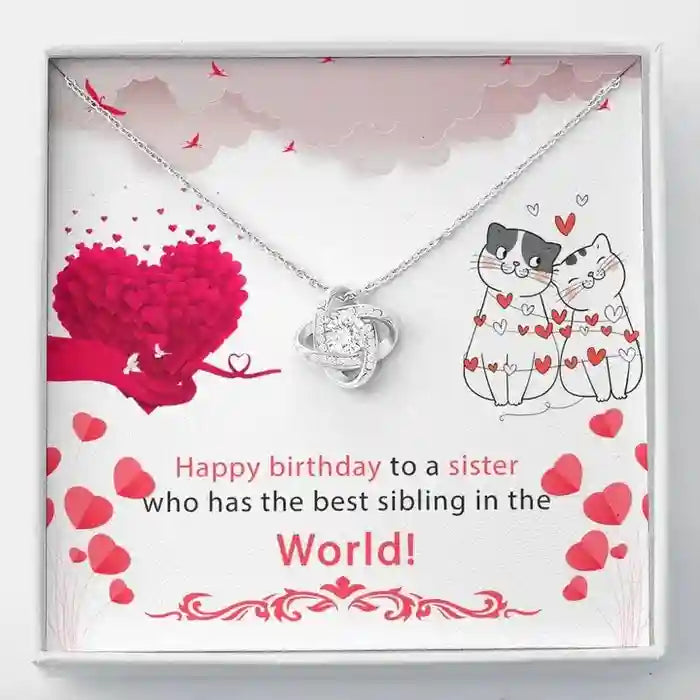 Beautiful Birthday Gift For Sister - Interstellar Solitaire Necklace