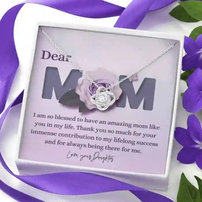 Most Lovely Heartfelt For Mother - Interstellar Solitaire Necklace