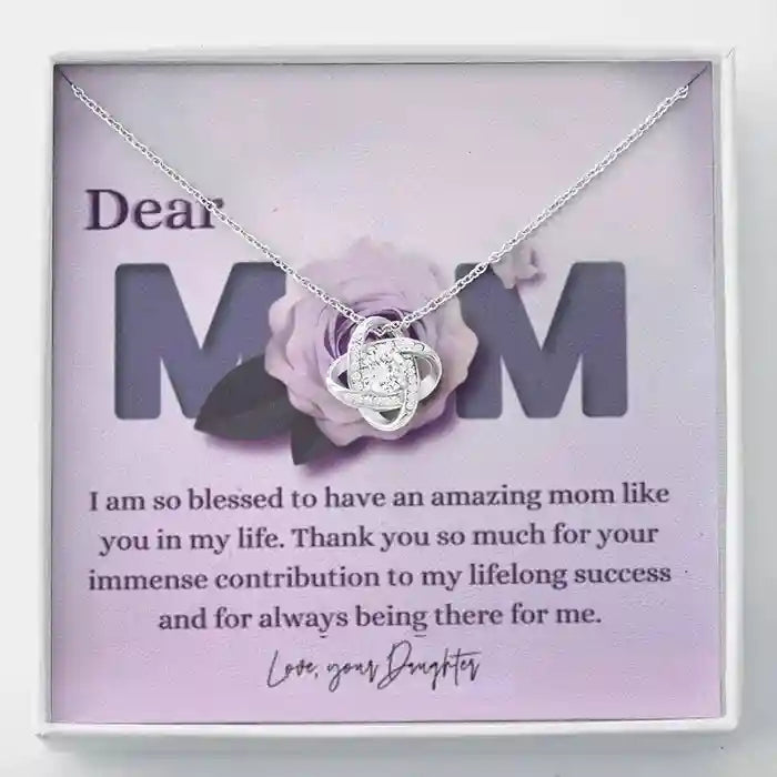 Most Lovely Heartfelt For Mother - Interstellar Solitaire Necklace