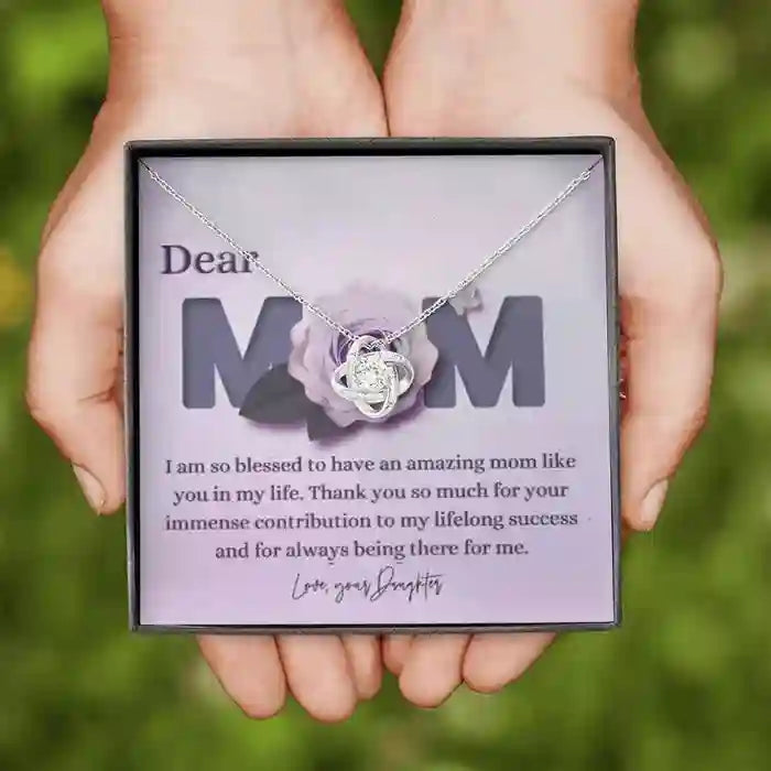 Most Lovely Heartfelt For Mother - Interstellar Solitaire Necklace