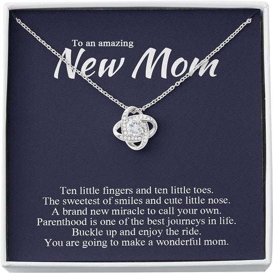 Beautiful Gift To My Beautiful Mom - Interstellar Solitaire Necklace