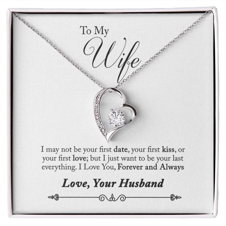 Beautiful 2025 Gift for Wife - Heart 925 Silver Necklace