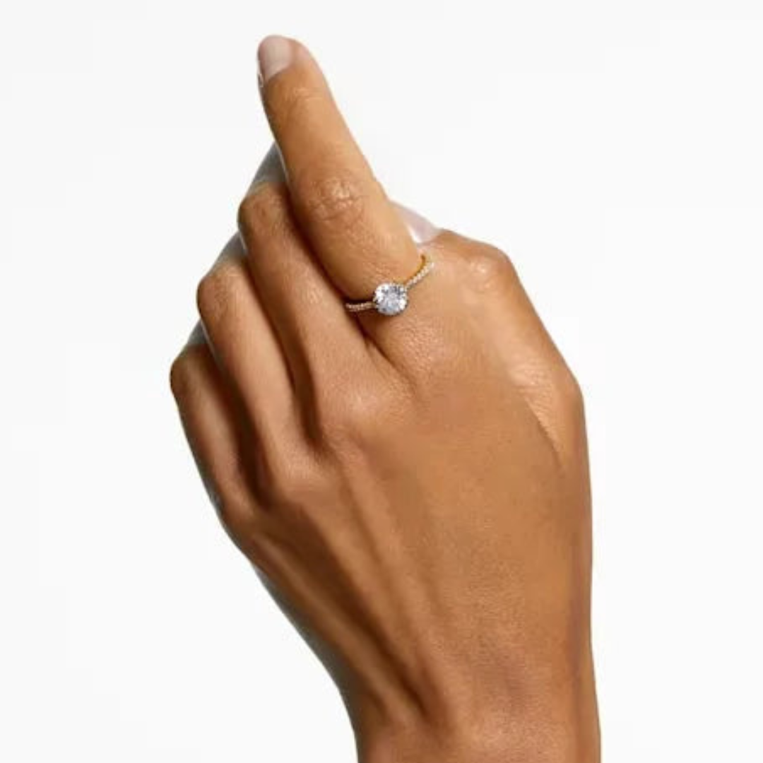 Constella Cocktail 925 Sterling Silver Ring - Adjustable Size
