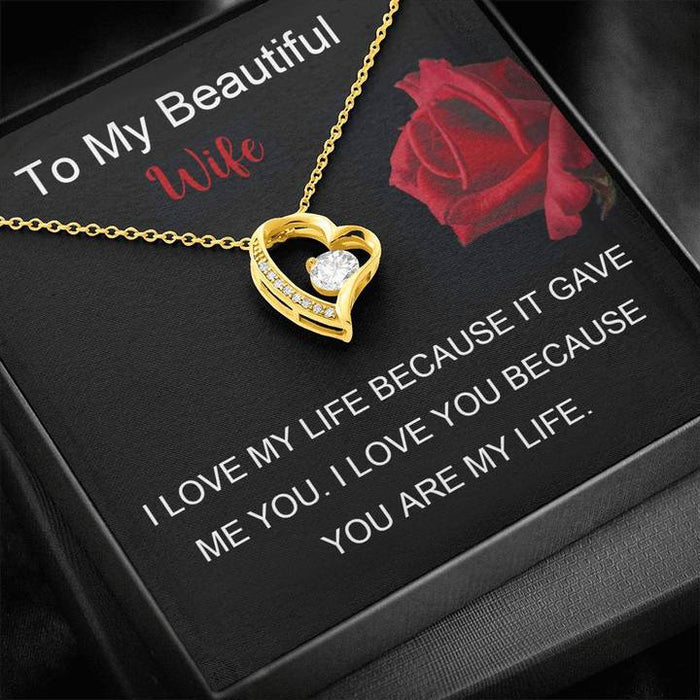 Beautiful Gift For Wife - 925 Sterling Silver Pendant