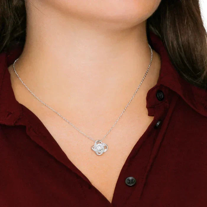 Interstellar Solitaire Silver Necklace