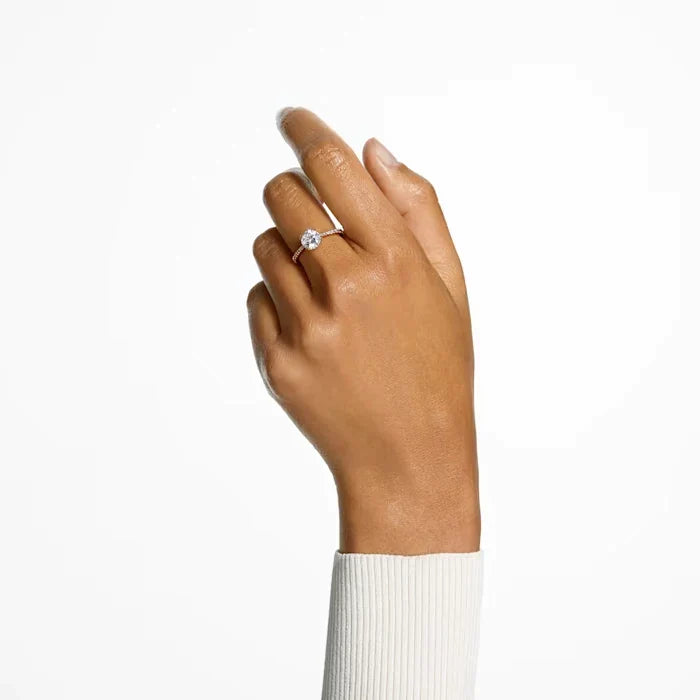Constella Cocktail Pure Silver Ring - Adjustable Size