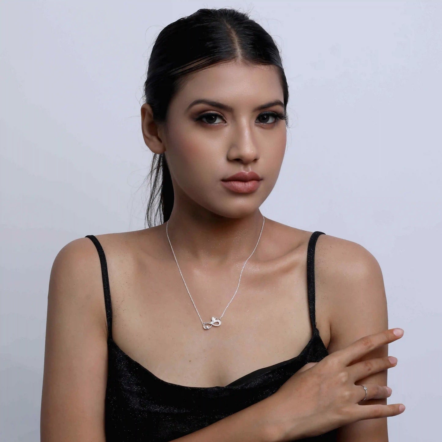 Infinity 925 Sterling Silver Necklace