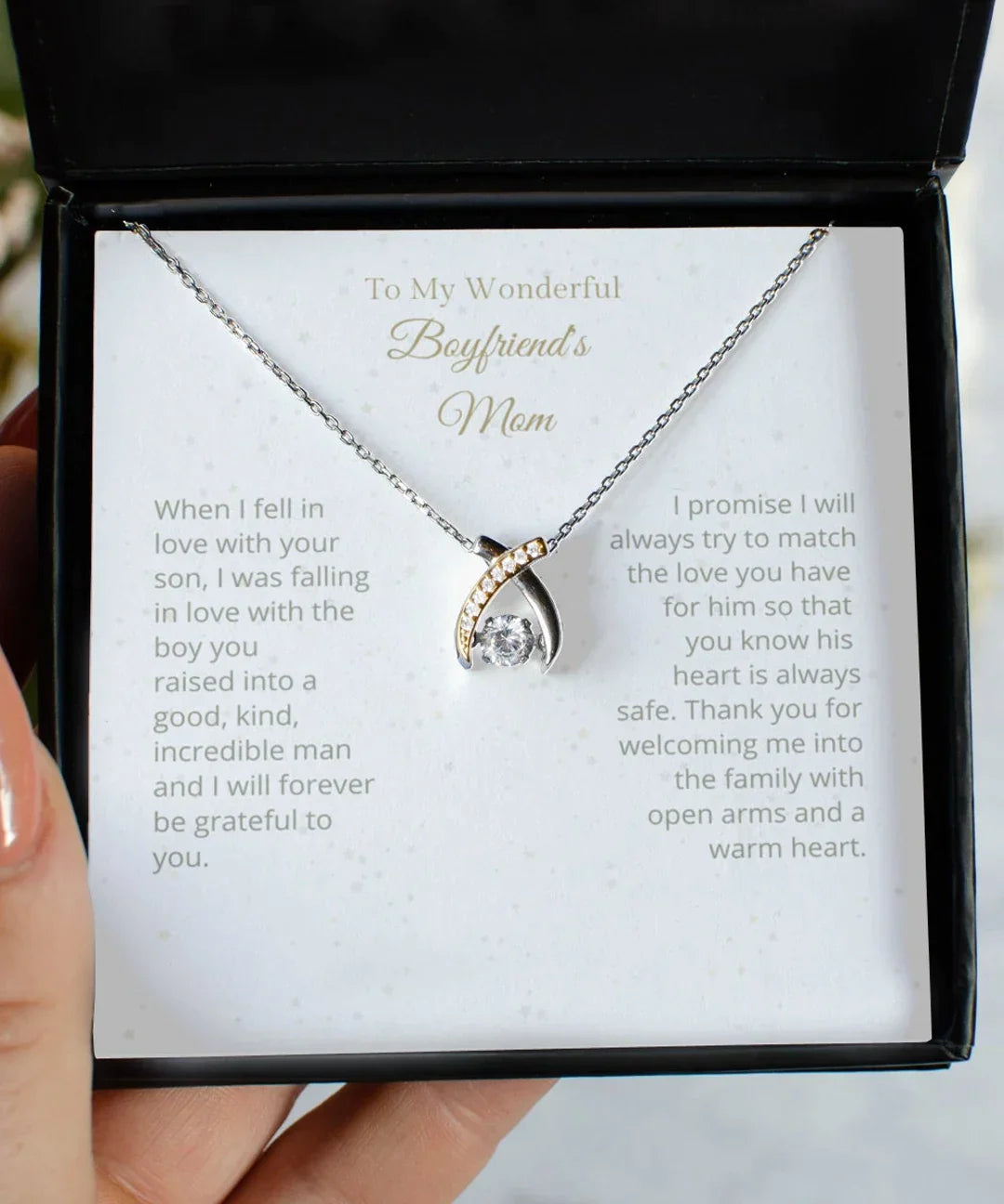 Special Gift For Some Special People - Wishbone Necklace