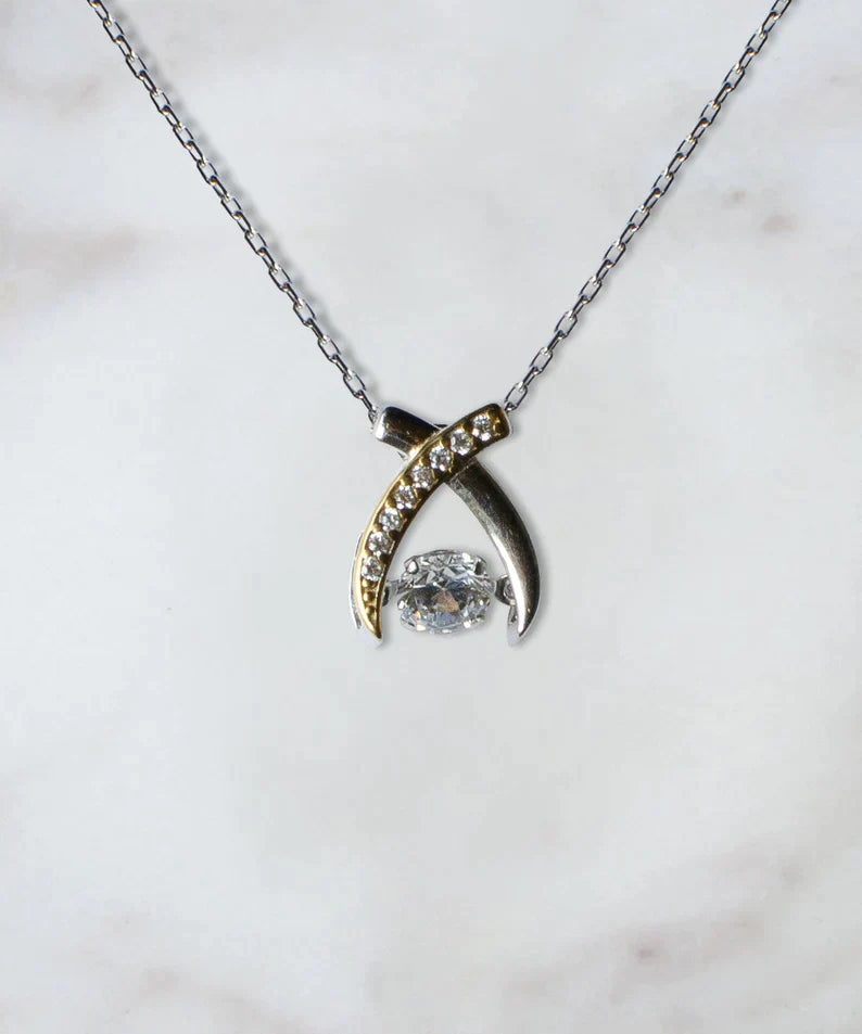 Amazing Gift For Wife - Wishbone Necklace
